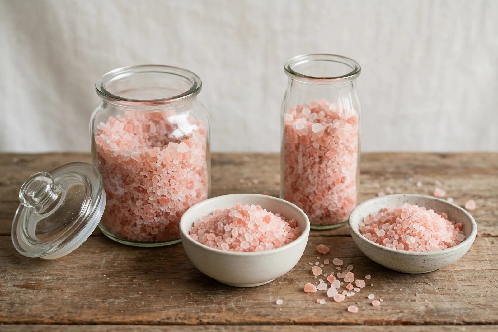 Edible Himalayan pink salt