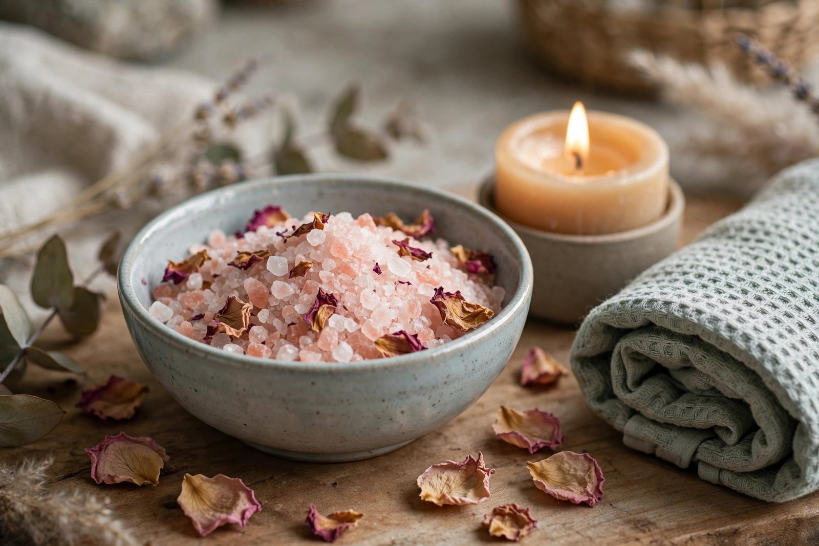 Spa and bath salt